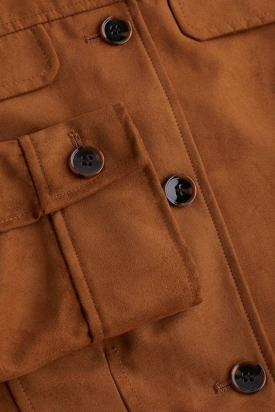 HM Jacke aus einem angerauten Stoff Räumungsverkauf