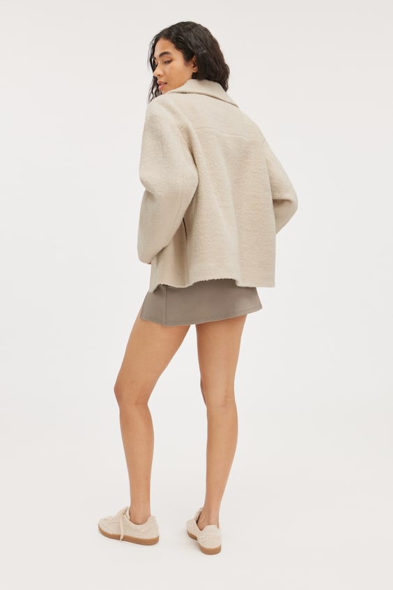 HM Einreihige Jacke aus Wollmischung Tägliche Deals