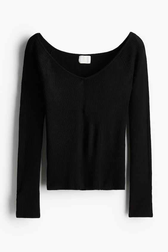 HM Off-Shoulder-Shirt Super Sparpreis