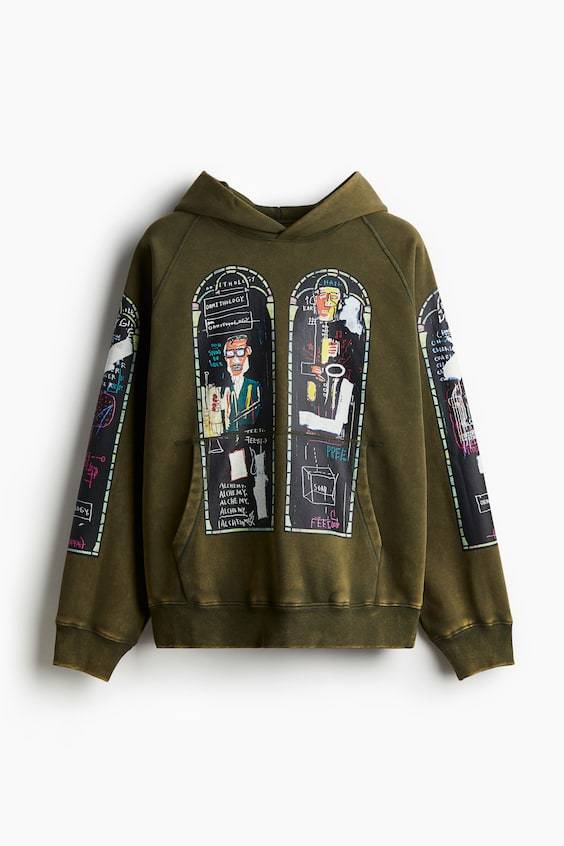 HM Baumwoll-Hoodie in Oversized Fit Letzte 2 Tage