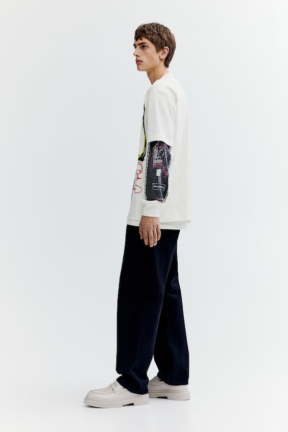 HM Baumwoll-T-Shirt in Relaxed Fit Zeitbegrenzte Promotion