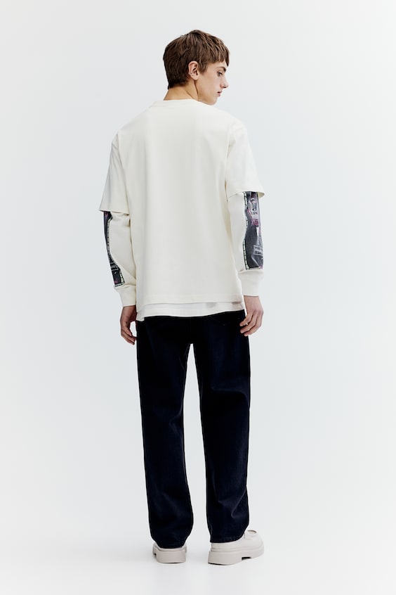 HM Baumwoll-T-Shirt in Relaxed Fit Zeitbegrenzte Promotion
