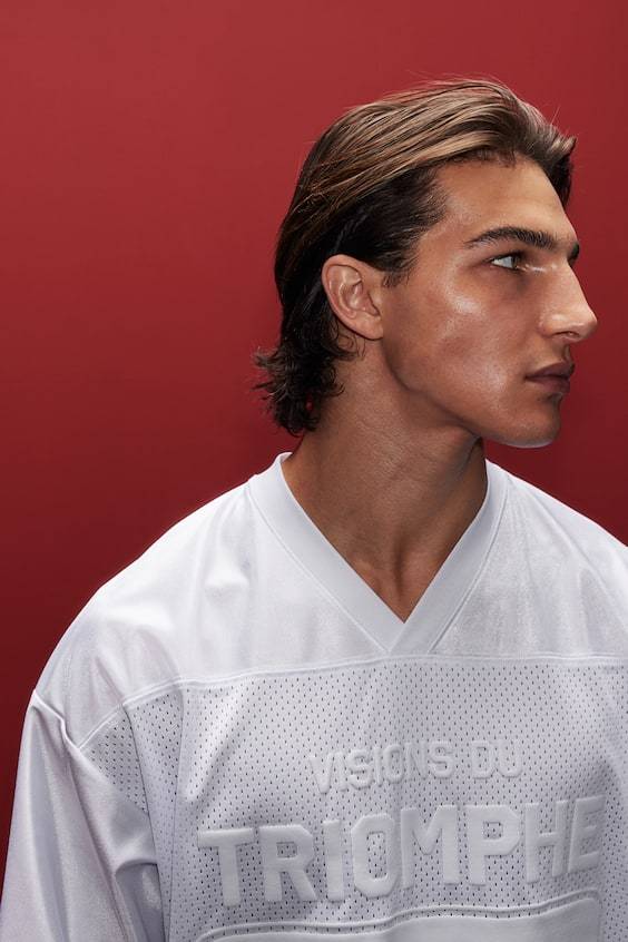 HM Loose Fit Printed sports top in DryMove™ Nur für heute