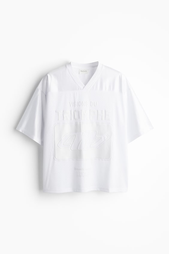 HM Loose Fit Printed sports top in DryMove™ Nur für heute