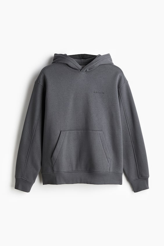 HM Bedruckter Hoodie in Oversized Fit 50% Rabatt mit kostenlosem Versand