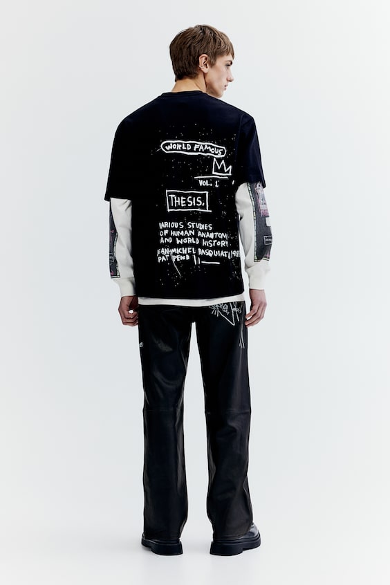HM Gerade Lederhose in Relaxed Fit Fabrikladen