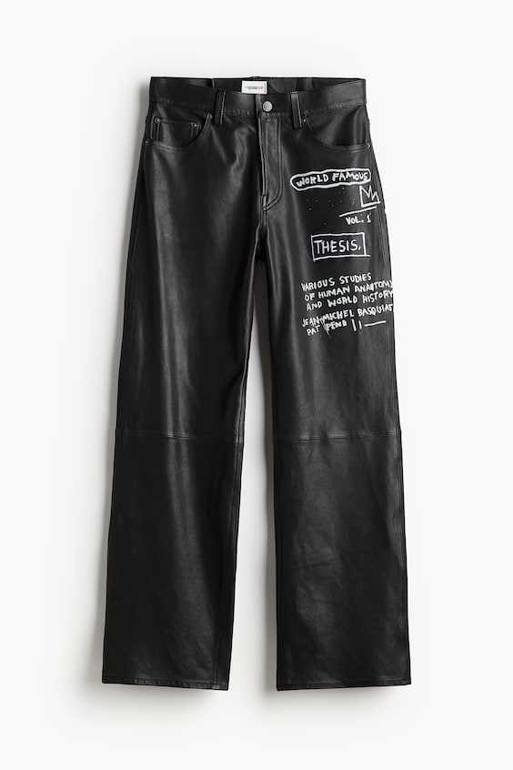 HM Gerade Lederhose in Relaxed Fit Fabrikladen