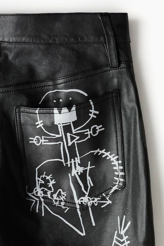 HM Gerade Lederhose in Relaxed Fit Fabrikladen