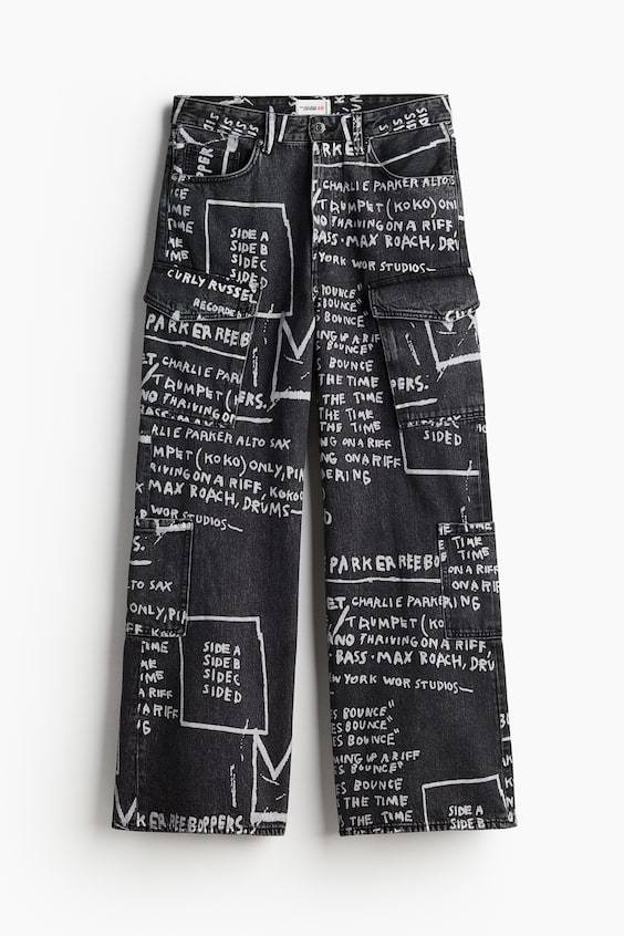 HM Bootcut Loose Cargo Jeans Speichern exportieren
