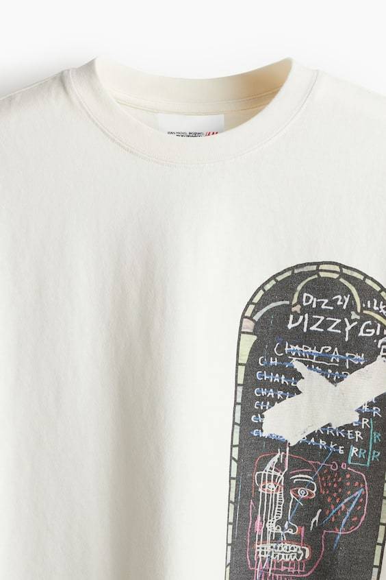 HM Baumwoll-T-Shirt in Relaxed Fit im Angebot