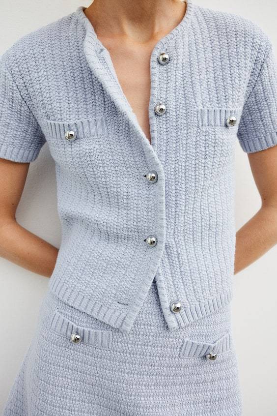 HM Cardigan aus Strukturstrick Cyber Monday