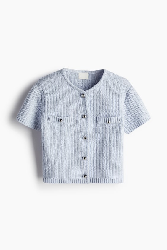 HM Cardigan aus Strukturstrick Cyber Monday
