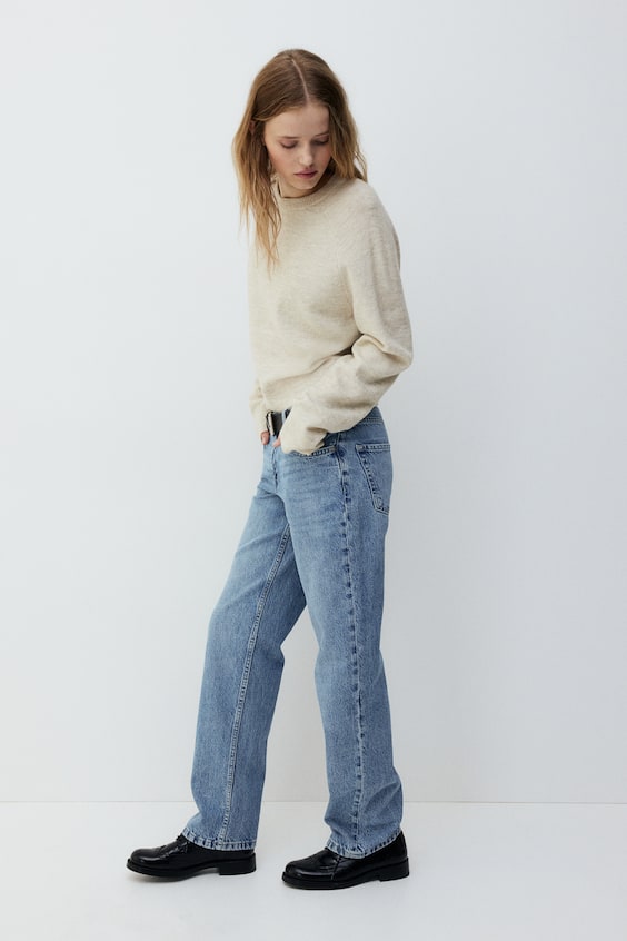 HM Kurzer Feinstrick-Pullover Zeitlich begrenztes Angebot