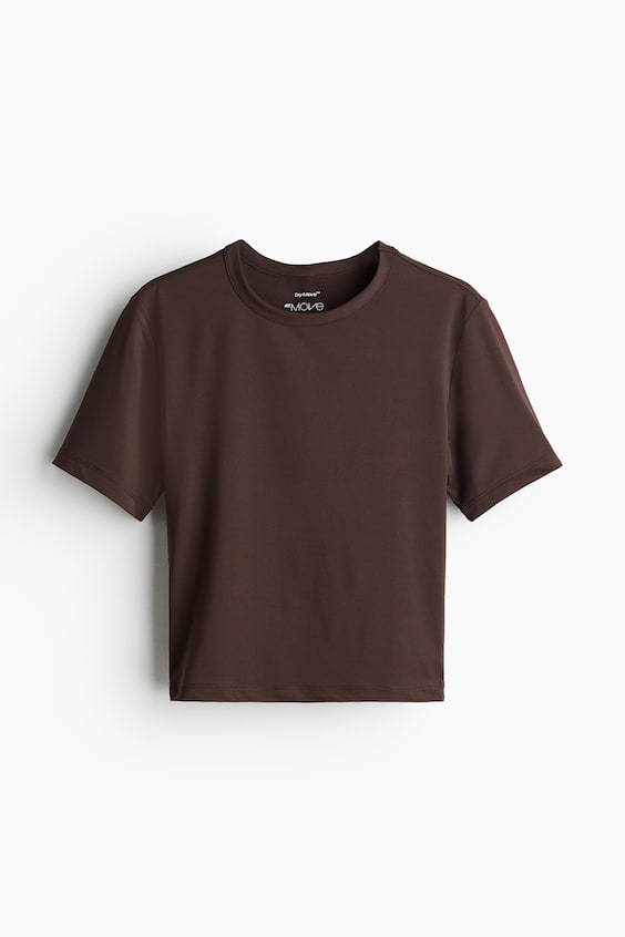 HM Kurzes Sportshirt aus DryMove™ Exklusive Angebote
