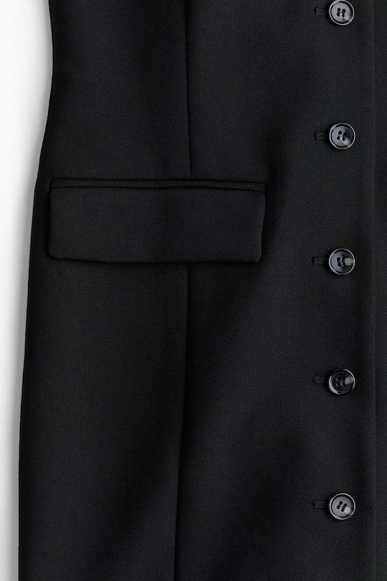 HM Durchgeknöpftes Kleid Räumungsverkauf
