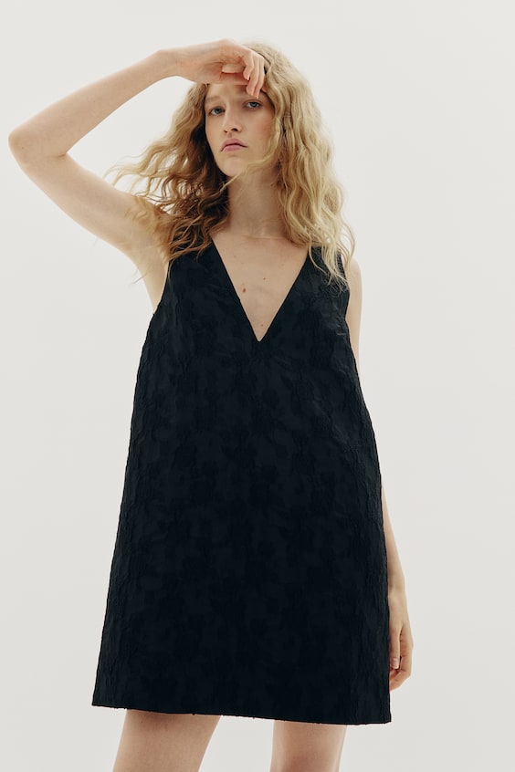 HM Kleid aus Jacquardstoff Letzte 3 Tage