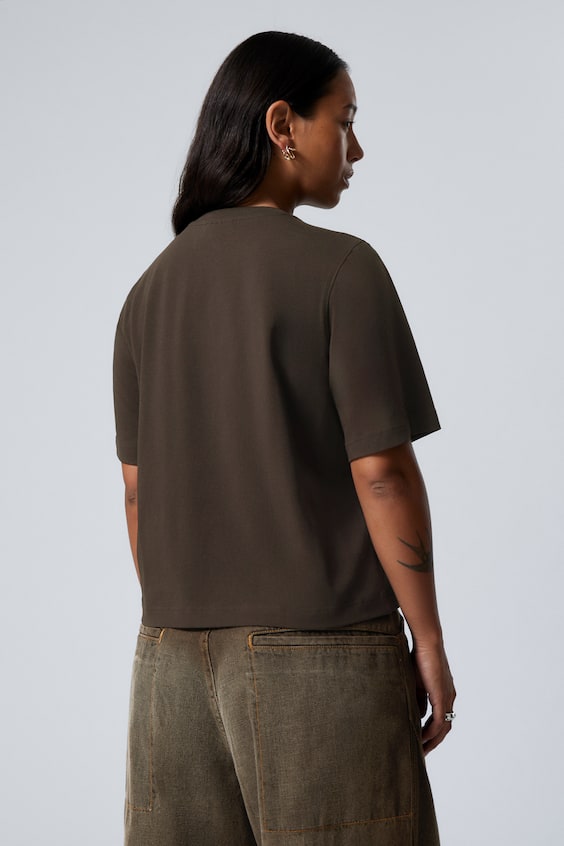 HM Kastiges T-Shirt Perfect Bis zu 60% Rabatt