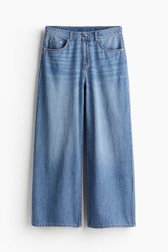 HM Baggy Wide Low Jeans Riesige Rabatte