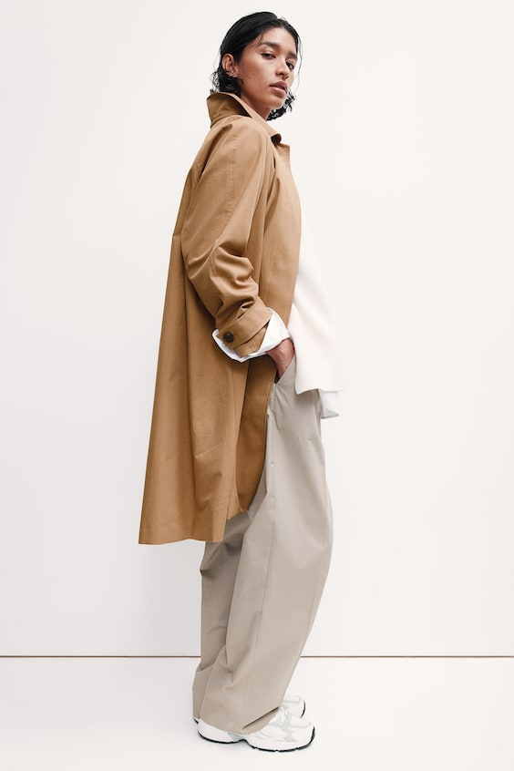 HM Car Coat aus Twill Clearance-Verkauf