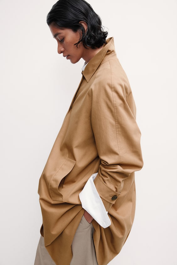HM Car Coat aus Twill Clearance-Verkauf