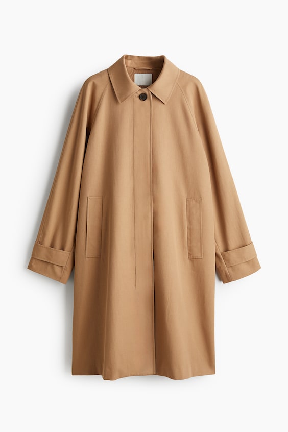 HM Car Coat aus Twill Clearance-Verkauf
