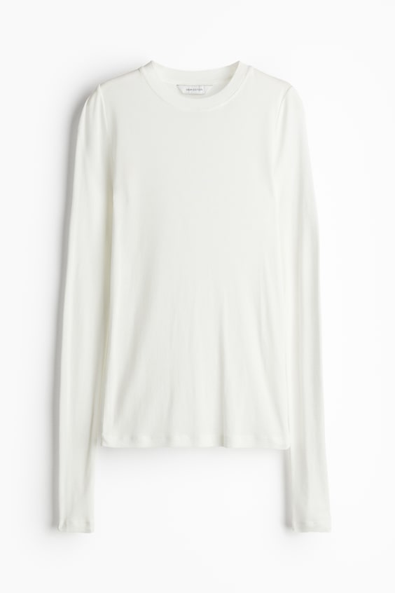HM Jerseyshirt aus Pima-Baumwolle Hotsell
