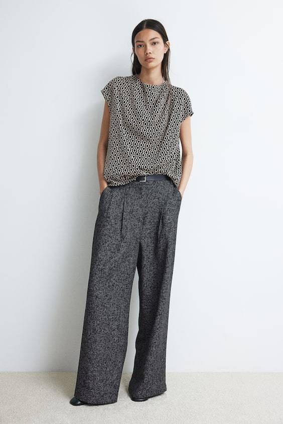 HM Draped blouse Blitzverkäufe
