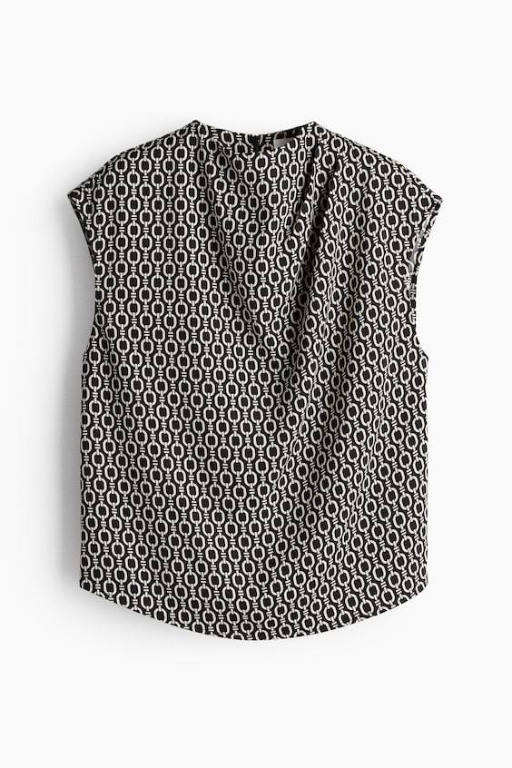 HM Draped blouse Blitzverkäufe