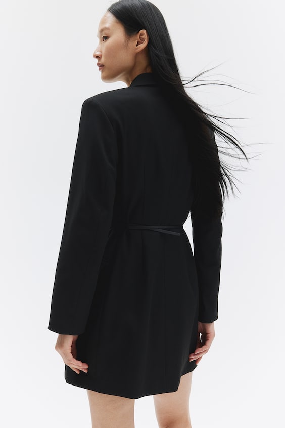 HM Blazerkleid mit Gürtel Günstig kaufen