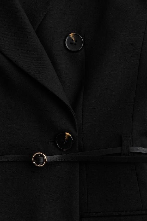 HM Blazerkleid mit Gürtel Günstig kaufen