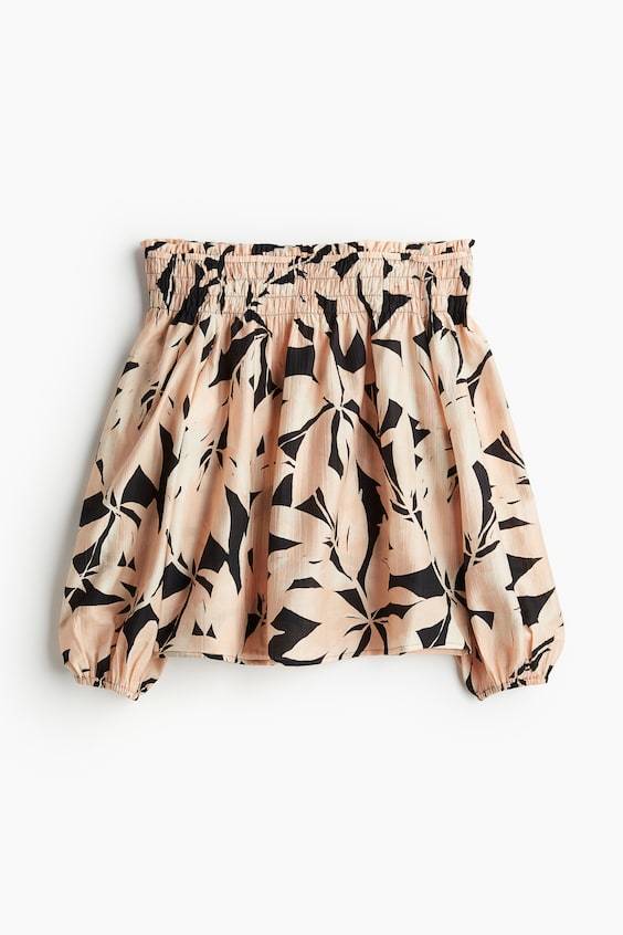 HM Off-Shoulder-Bluse Exklusivangebot