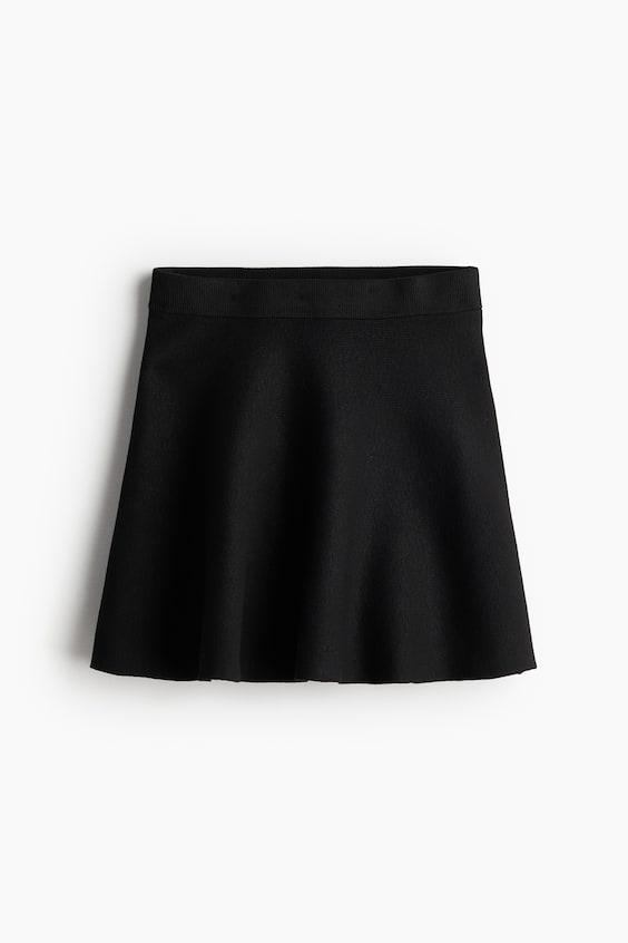 HM Ausgestellter Strickrock Cyber Monday