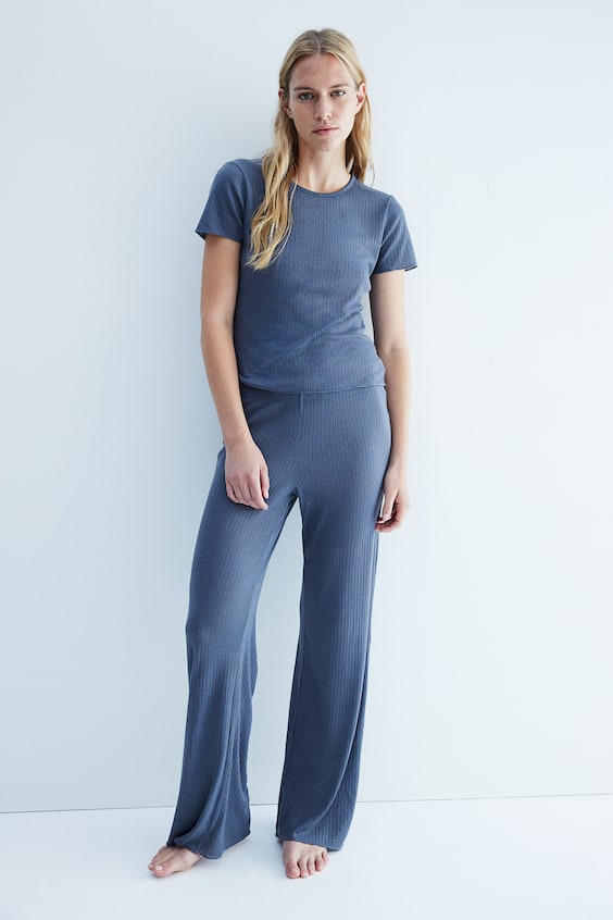 HM Gerippter Pyjama Osterangebot