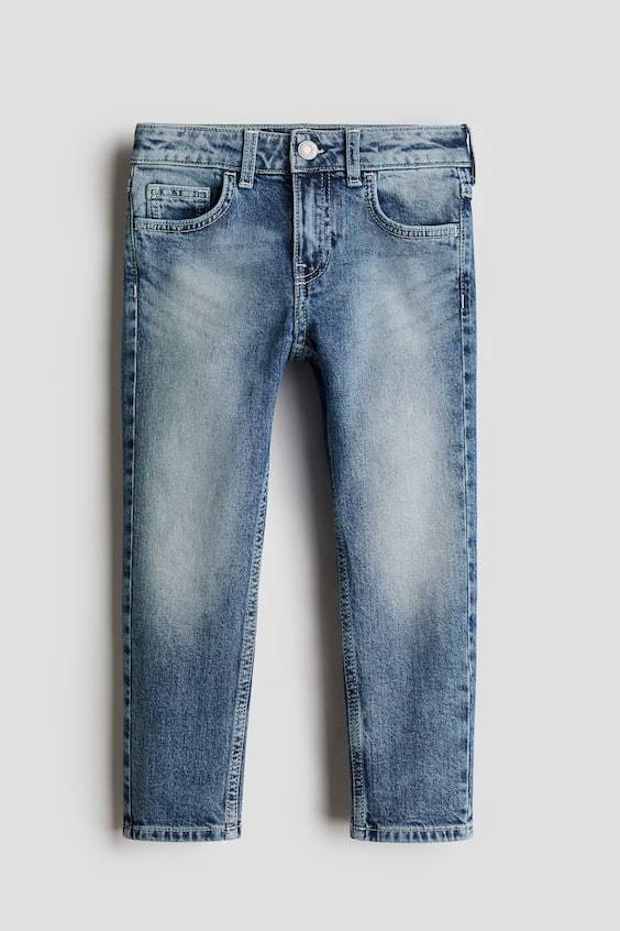 HM Relaxed Tapered Fit Jeans Große Rabatte