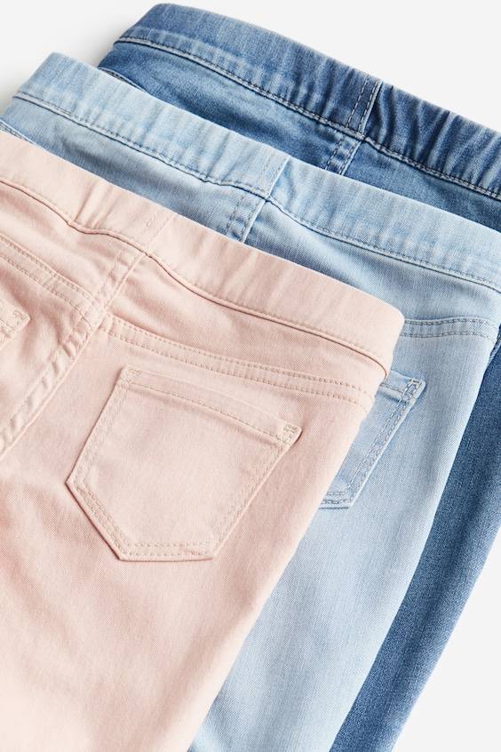 HM 3er-Pack Denimjeggings Bis zu 55% Rabatt
