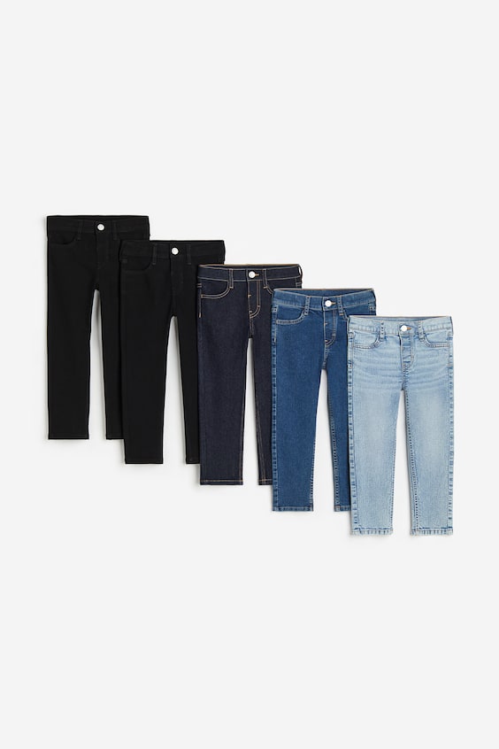 HM 5er-Pack Slim Fit Jeans Verkauf