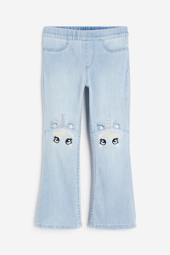 HM Superstretch Flared Leg Jeans Limitierter Zeitrabatt