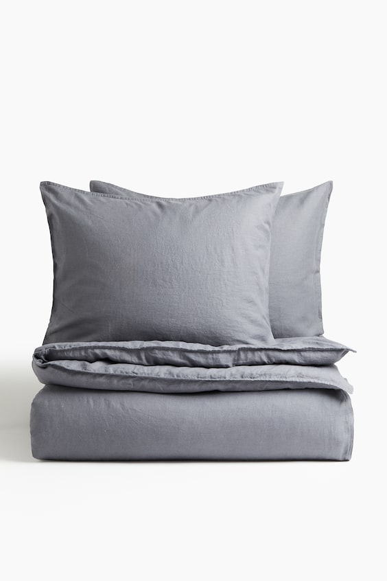 HM Bettwäsche aus Leinenmix für Doppel-/Kingsize-Bett Online Shopping