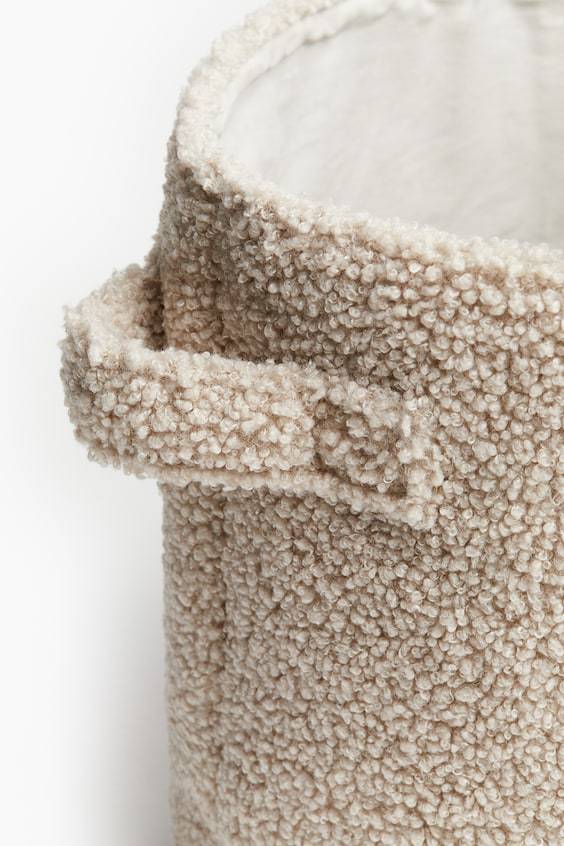 HM Kleiner Aufbewahrungskorb aus Teddyfleece Bestseller