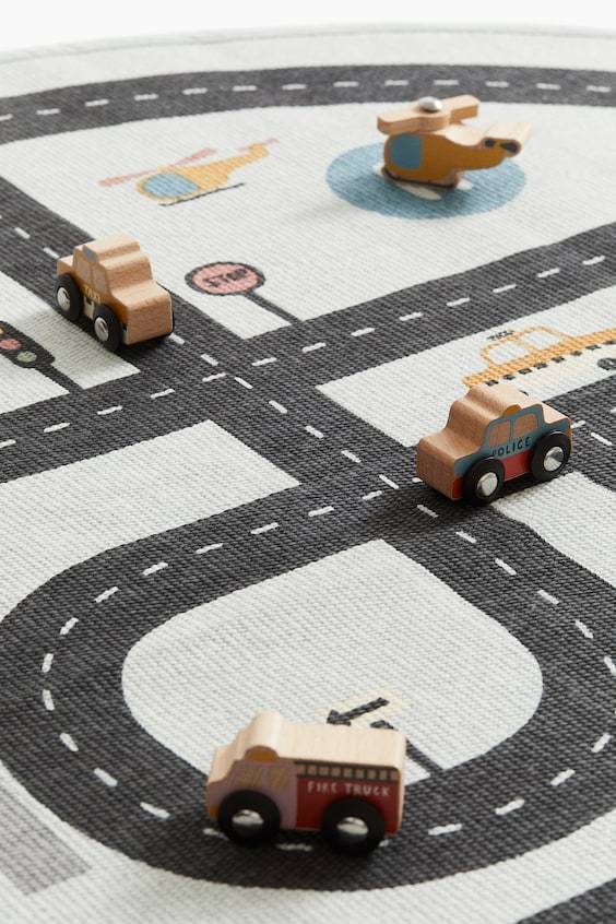 HM Runde Verkehrsspielmatte Zeitlich begrenztes Angebot
