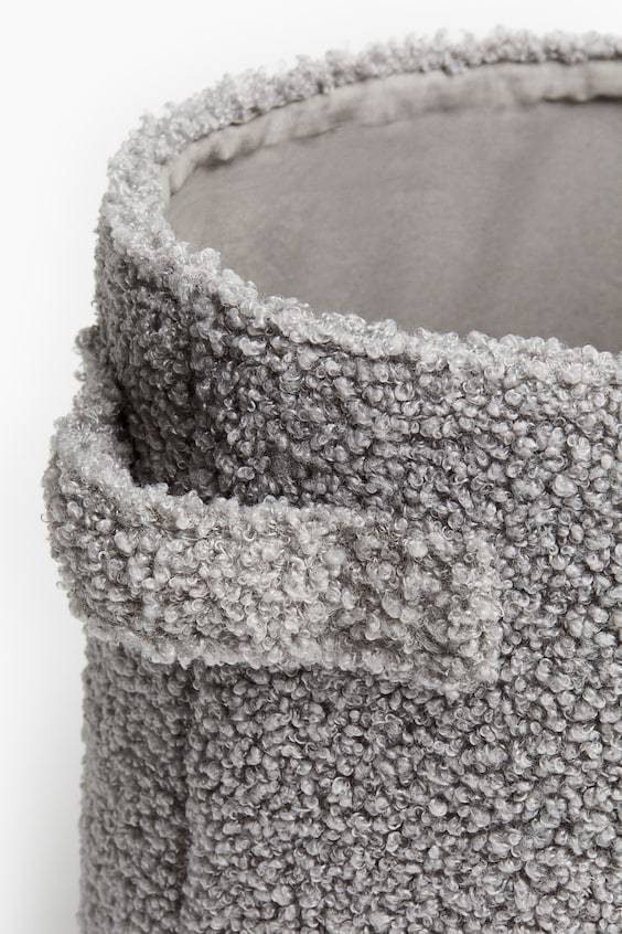 HM Kleiner Aufbewahrungskorb aus Teddyfleece Angebote