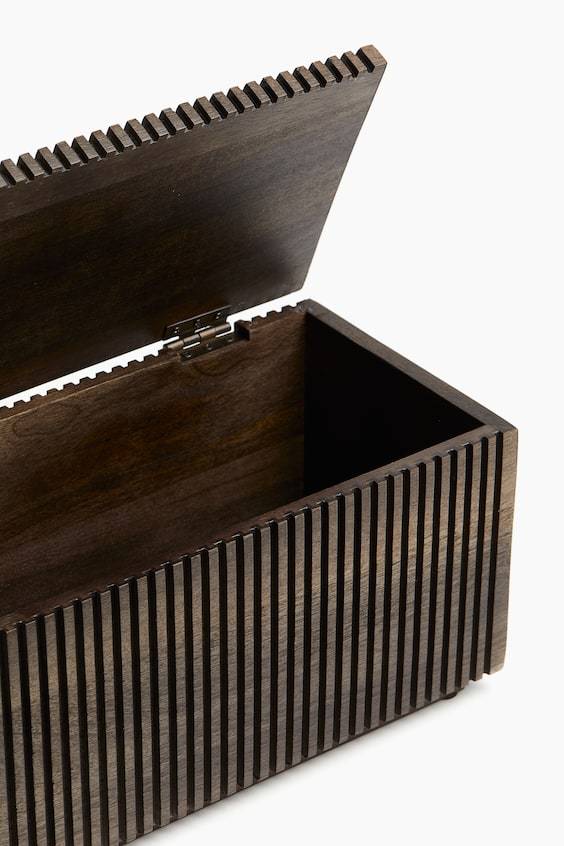 HM Aufbewahrungskasten aus Holz Günstig kaufen