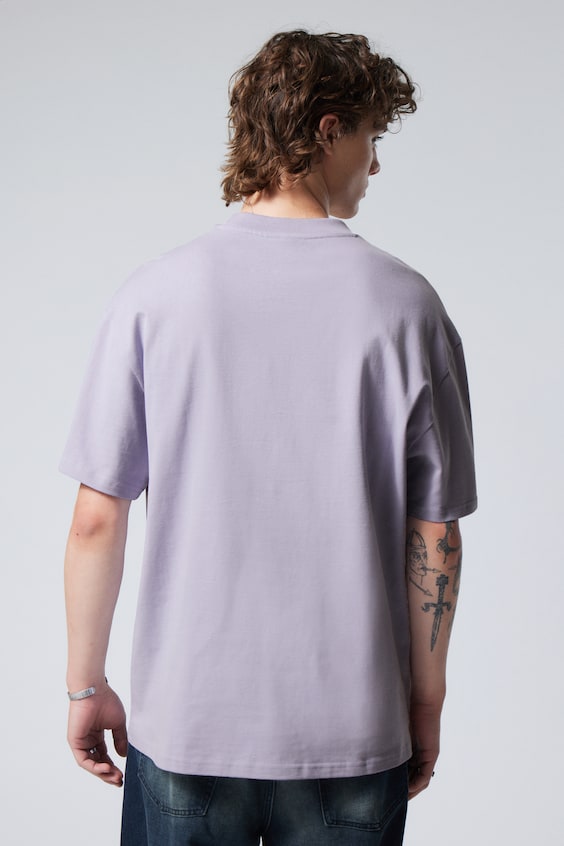 HM Großartiges Heavyweight-T-Shirt Top Angebot