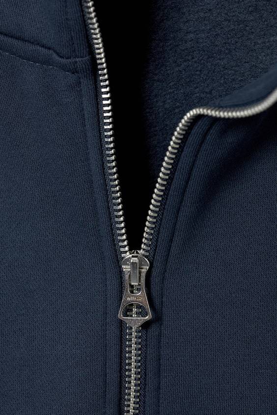 HM Lockerer, schwerer Pullover mit Teilreißverschluss Zeitlich begrenztes Angebot