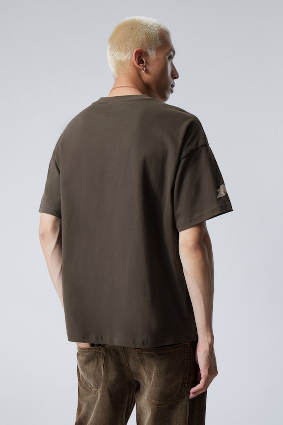 HM Bedrucktes kastiges T-Shirt Exklusive Angebote
