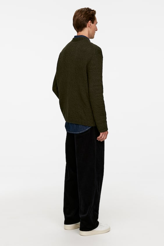 HM Bändchengarn-Pullover Räumungsverkauf