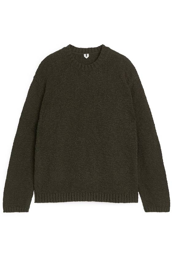 HM Bändchengarn-Pullover Räumungsverkauf