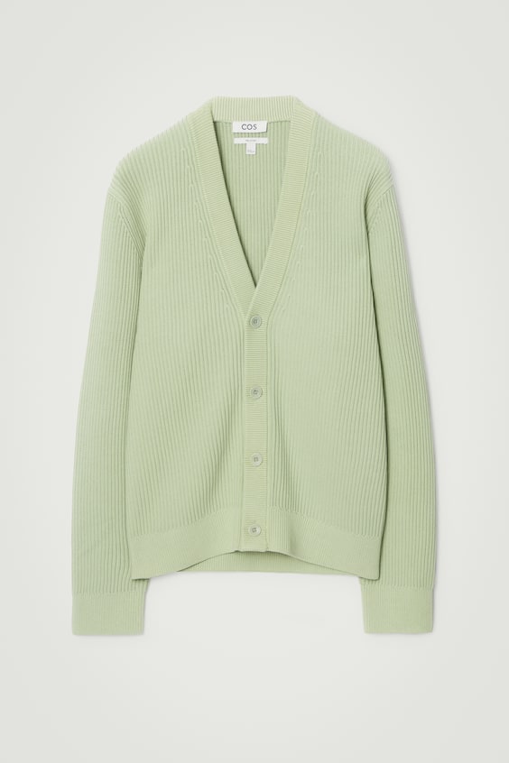 HM BAUMWOLL-STRICKJACKE MIT ACID-WASCHUNG Super Sparpreis