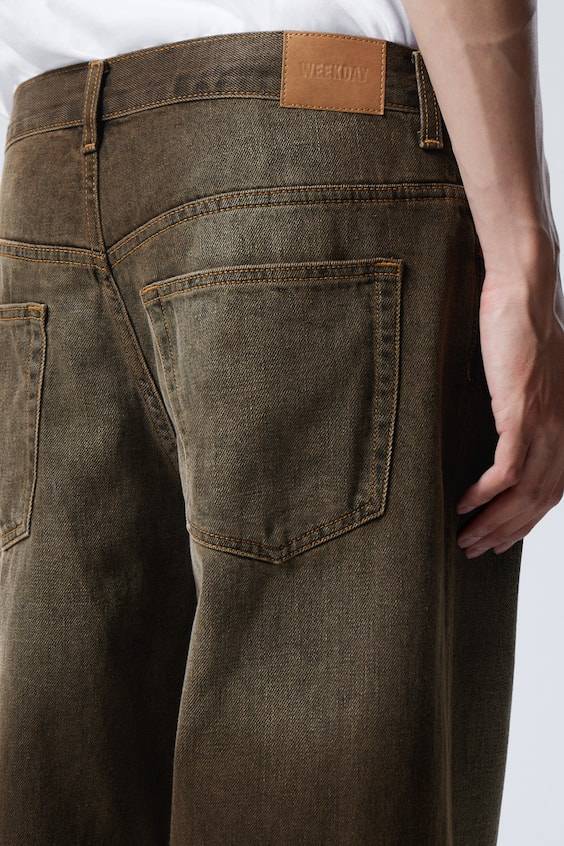 HM Lockere Jeans Sphere mit tief sitzendem Bund Kostenlose Rückgabe