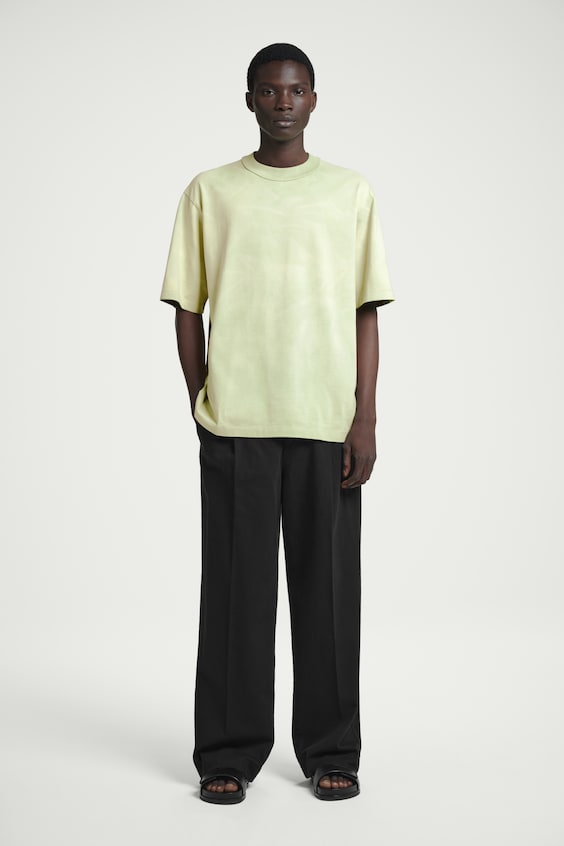 HM OVERSIZED-T-SHIRT MIT ACID-WASCHUNG Letzte 3 Tage